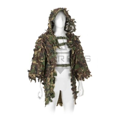 Alternative view of Invader Gear Ghillie Base Leaf Camouflage Suit - Woodland