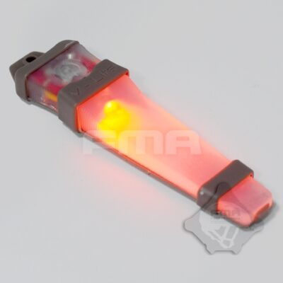 FMA V-LITE Tactical Position Marker, Tan Case - Red