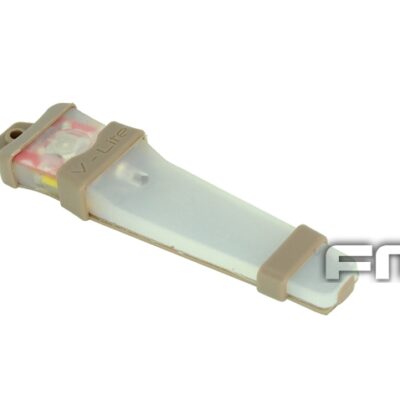 Alternative view of FMA V-LITE Tactical Position Marker, Tan Case - Red