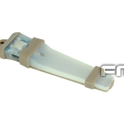 Alternative view of FMA V-LITE Tactical Position Marker, Tan Case - Blue