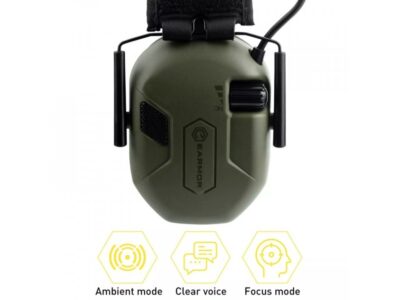 EARMOR M300A Electronic Hearing Protector - Coyote Brown - obrazek 5