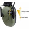 EARMOR M300A Electronic Hearing Protector - Green OD-A-M300A-FG asgbox.pl