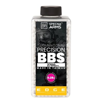 SA EDGE ULTRA(TM) Pellets 0.28g, 2700 BBs (Bottle) - White