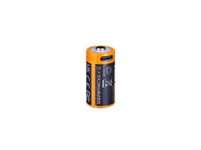 FENIX Rechargeable USB-C Battery RCR123A 3.6V - 800 mAh - obrazek 2