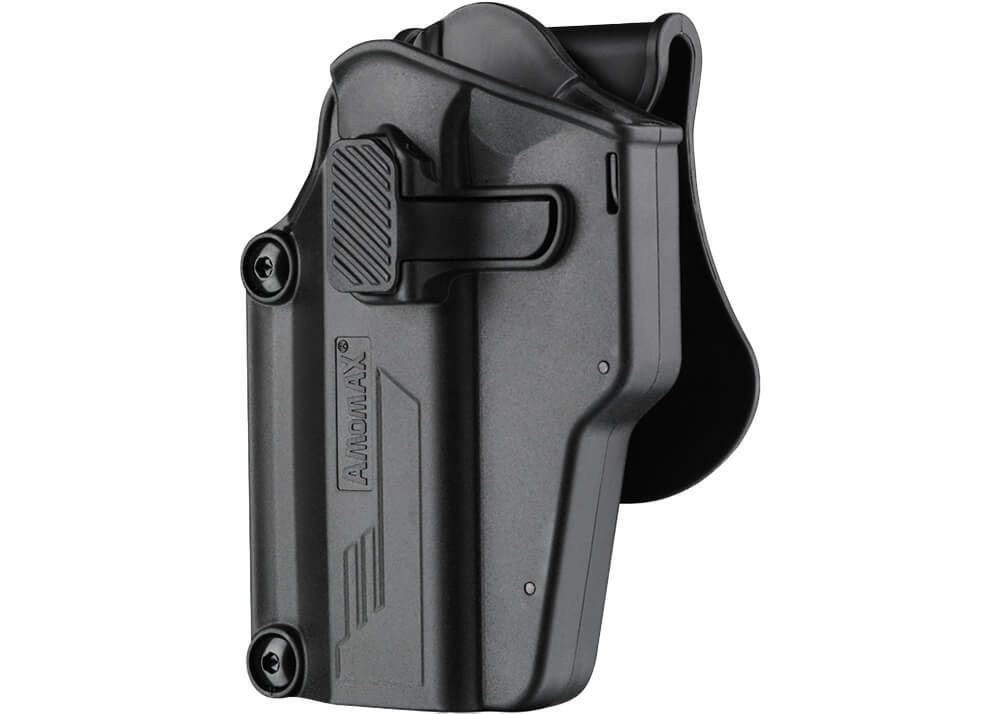 AMOMAX Universal Pistol Holster Per-Fit(TM), Left Hand - Black OD-A-AMX011-BK asgbox.pl AMOMAX Universal Pistol Holster Per-Fit(TM), Left Hand - Black