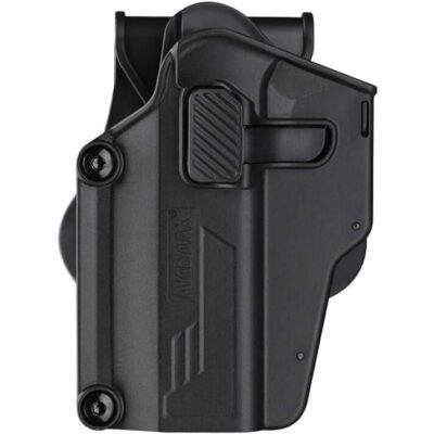 Alternative view of AMOMAX Universal Pistol Holster Per-Fit(TM), Left Hand - Black