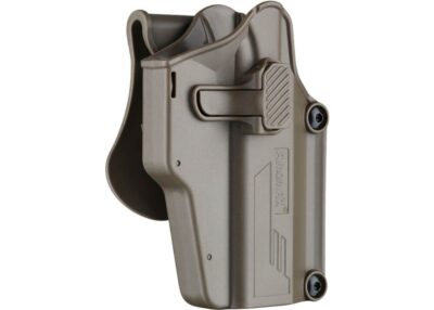 AMOMAX Universal Pistol Holster Per-Fit(TM), Right Hand - Tan