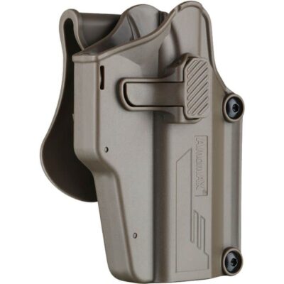 AMOMAX Universal Pistol Holster Per-Fit(TM), Right Hand - Tan