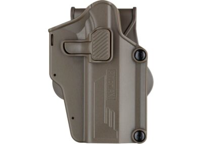 AMOMAX Universal Pistol Holster Per-Fit(TM), Right Hand - Tan - obrazek 2