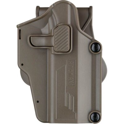 Alternative view of AMOMAX Universal Pistol Holster Per-Fit(TM), Right Hand - Tan