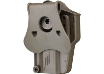 AMOMAX Universal Pistol Holster Per-Fit(TM), Right Hand - Tan - obrazek 3