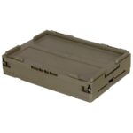 MFH Folding Plastic Crate / Box (20 liters) - Green - obrazek 5