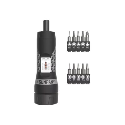 VO Torque Screwdriver with Bit Set - Black