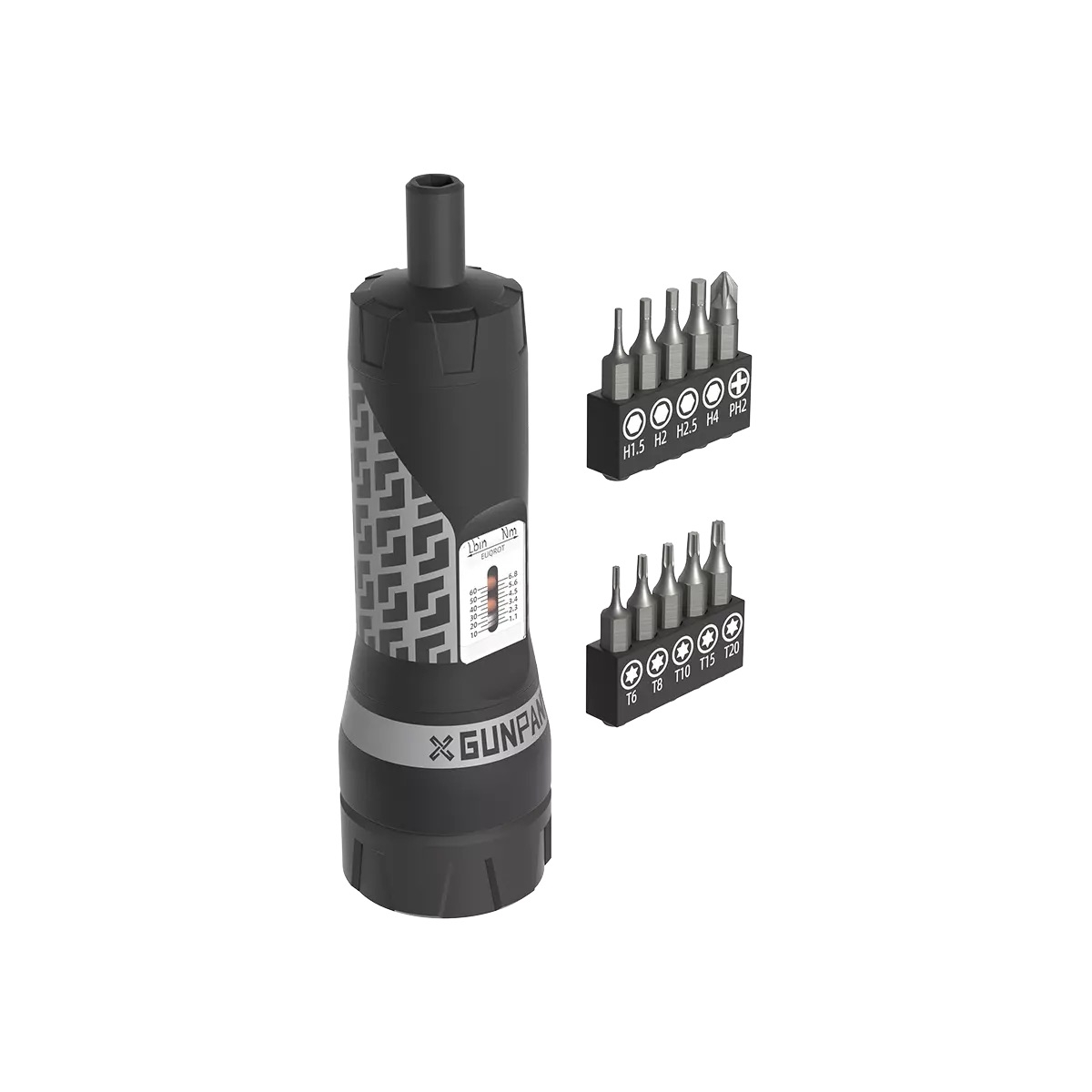 VO Torque Screwdriver with Bit Set - Black OD-A-SCTK-04 asgbox.pl VO Torque Screwdriver with Bit Set - Black - obrazek 3