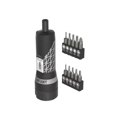 Alternative view of VO Torque Screwdriver with Bit Set - Black