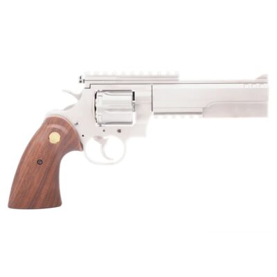Alternative view of King Arms PYTHON 357 EVIL Gas Revolver - Silver