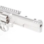 King Arms PYTHON 357 EVIL Gas Revolver - Silver - obrazek 3