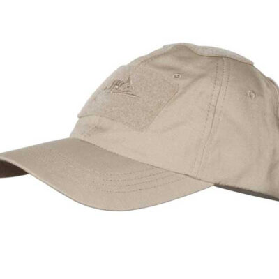 HELIKON Baseball Cap with Velcro Adjustment, Ripstop - Tan
