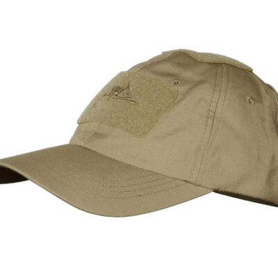 HELIKON Baseball Cap with Velcro Adjustment, Ripstop - Coyote