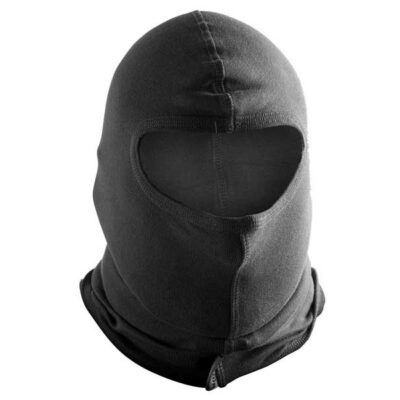 HELIKON Cotton Balaclava with Single Opening - Black