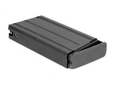 WE Gas Magazine for WE SCAR-H GBBR, 30 BBs - Black