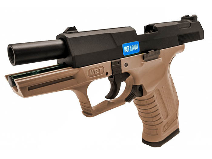 WE GBB Pistol Model 99C God of War - Black/Tan OD-A-WE00310 asgbox.pl WE GBB Pistol Model 99C God of War - Black/Tan - obrazek 2