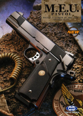 TM GBB gas pistol MEU SOC 1911 - Black - obrazek 2