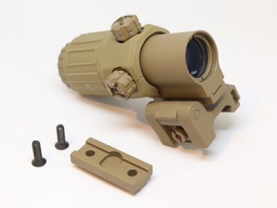 AIMO G33 Style 3X Magnifier with QD Mount ( Dark Earth ) - obrazek 2