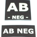 Proud Blood Type Patch AB Neg