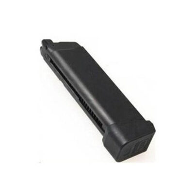 TM Custom magazine for Marui G-series Model 17 / 18C GBB, 23 BBs - Black (no markings)