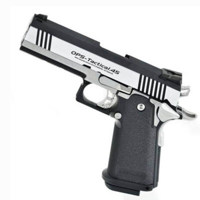 TM GBB gas pistol Hi-Capa 4.3 Custom - Silver (Dual Stainless)