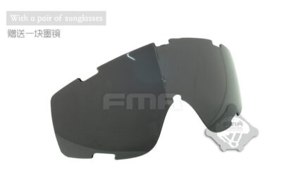 FMA SI Tactical Ballistic Goggle (2 Visors) - Tan - obrazek 3
