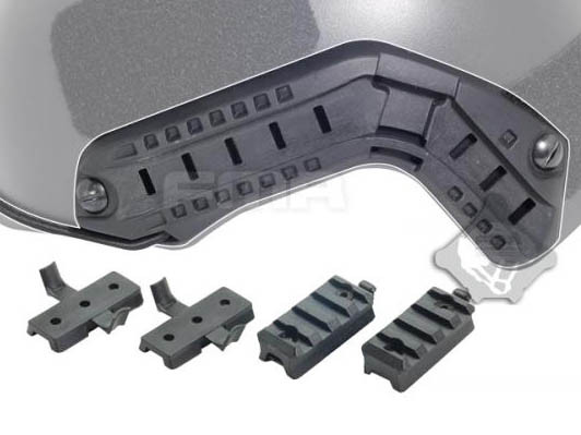 FMA OPS FAST Helmet Guide Side Rail - Black