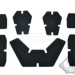 FMA Adhesive VELCRO Panels on Helmet, type CP - Black