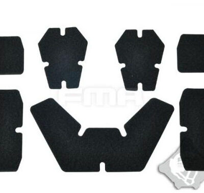 FMA Adhesive VELCRO Panels on Helmet, type CP - Black