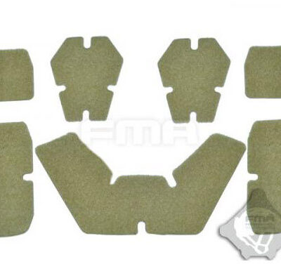 FMA Adhesive VELCRO Panels on Helmet, type CP - Tan