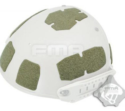 Alternative view of FMA Adhesive VELCRO Panels on Helmet, type CP - Tan