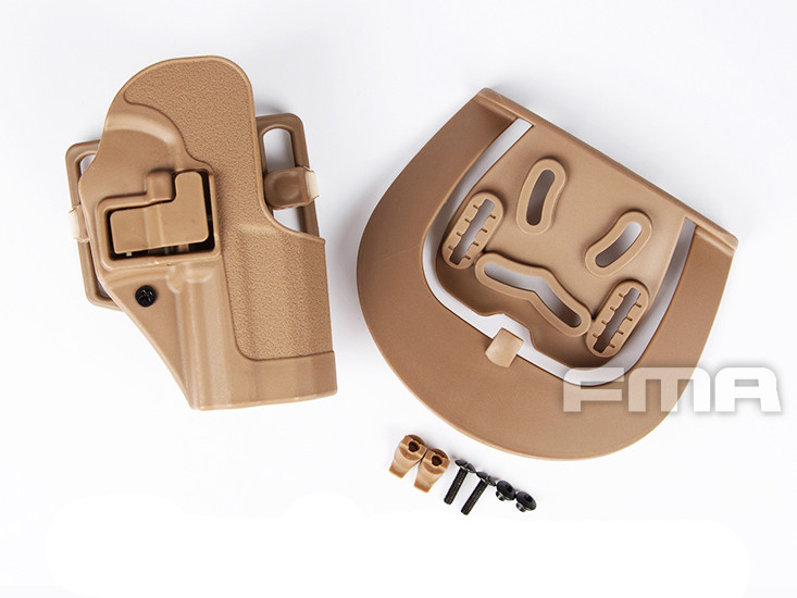 FMA CQC Serpa Belt Holster (USP, CZ-P09), Right Hand - Tan OD-A-TB1157-DE asgbox.pl FMA CQC Serpa Belt Holster (USP, CZ-P09), Right Hand - Tan