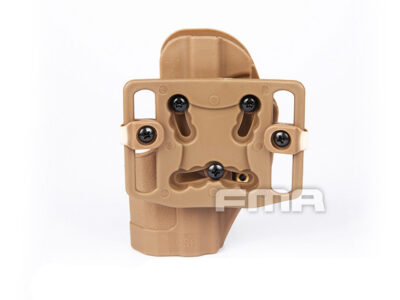 FMA CQC Serpa Belt Holster (USP, CZ-P09), Right Hand - Tan - obrazek 2