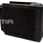 FMA Automatically Jacketed MOLLE Pistol Pouch for 4 Magazines - Black