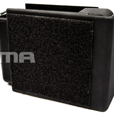FMA Automatically Jacketed MOLLE Pistol Pouch for 4 Magazines - Black