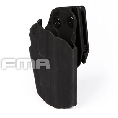 Alternative view of FMA Universal Belt Holster GLS 579, Right Hand - Black