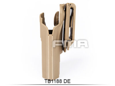 FMA Universal Belt Holster GLS 579, Right Hand - Tan - obrazek 3
