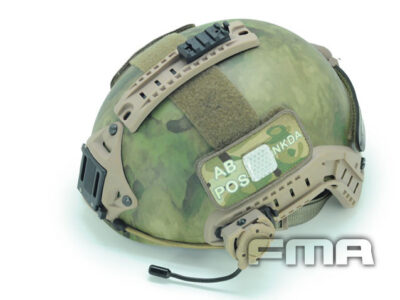 FMA Helmet Middle ARC Rail - Black - obrazek 2