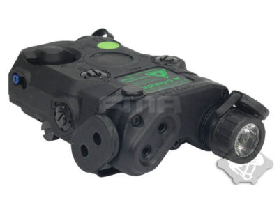FMA AN/PEQ15 LA-5 Upgrade Version (LED Flashlight, Green / IR Laser) - Black - obrazek 2