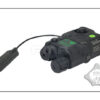 FMA AN/PEQ15 LA-5 Upgrade Version (LED Flashlight, Green / IR Laser) - Black OD-A-TB0068 asgbox.pl
