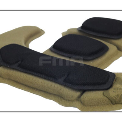 Alternative view of FMA Set of Foam Pads for EXFIL Helmets - Coyote/Black