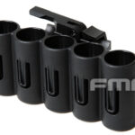 FMA QD RIS SH-5 Holder for 5 Shotgun Shells - Black