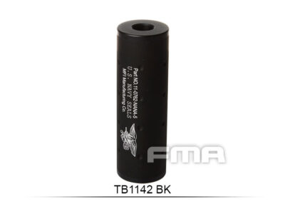FMA U.S. Navy Seals Type Silencer 35x107 mm - Black - obrazek 2
