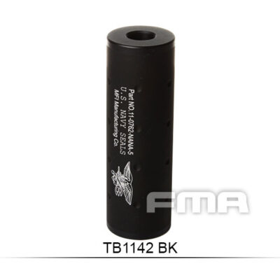 Alternative view of FMA U.S. Navy Seals Type Silencer 35x107 mm - Black